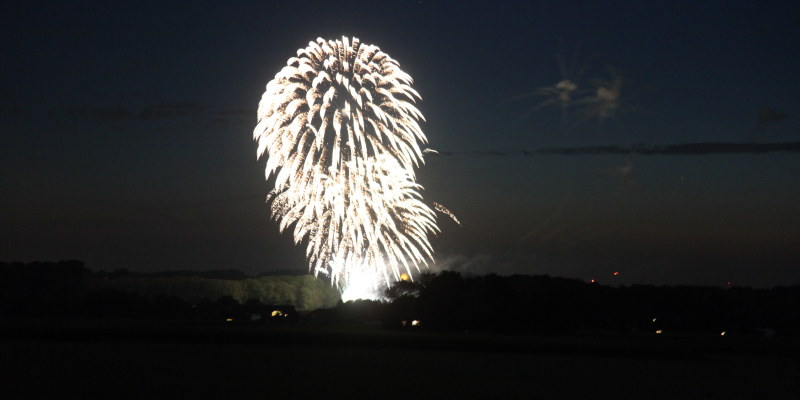 Feuerwerk an der Ley